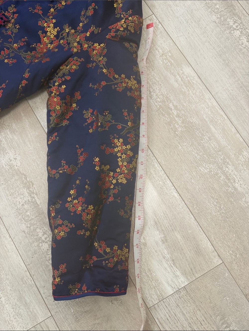 HOST PICK: Vintage Peony Brand Shanghai Chinese Tang Suit Brocade Floral Jacket - Picture 11 of 11